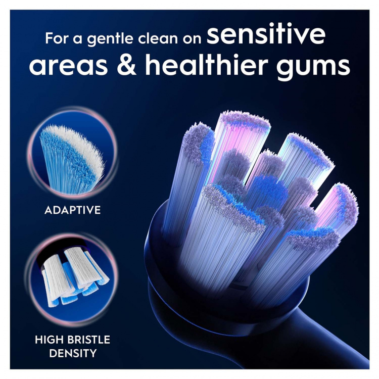 Oral B Børstehoved iO Gentle Care Sort 6 stk