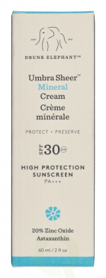 Drunk Elephant Umbra Sheer Mineral Cream 60 ml