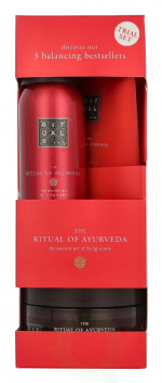 Rituals Ayurveda Trial Set 245 ml Foaming Shower Gel 50ml/Body Scrub 125g/Body Cream 70ml