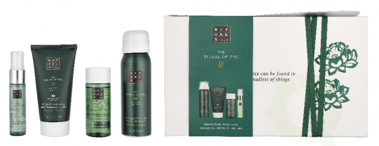 Rituals Jing Small Giftset 190 ml Foaming Shower Gel 50ml/Night Pillow & Body Mist 20ml/Massage Oil 50ml/Body Cream 70ml