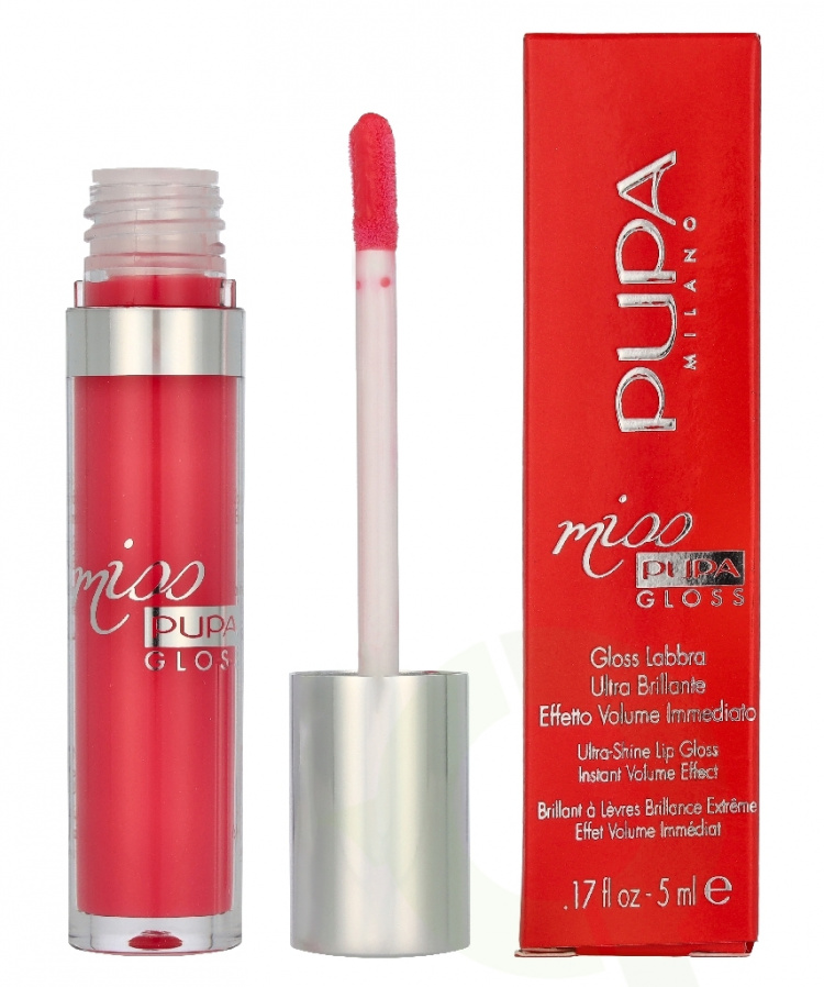 Pupa Milano Pupa Miss Pupa Ultra-Shine Lip Gloss 5 ml #303 Extreme Fuchsia