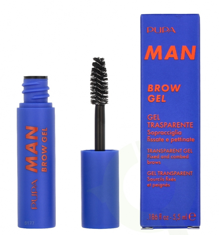 Pupa Milano Pupa Man Brow Gel 5.5 ml #001 Transparent