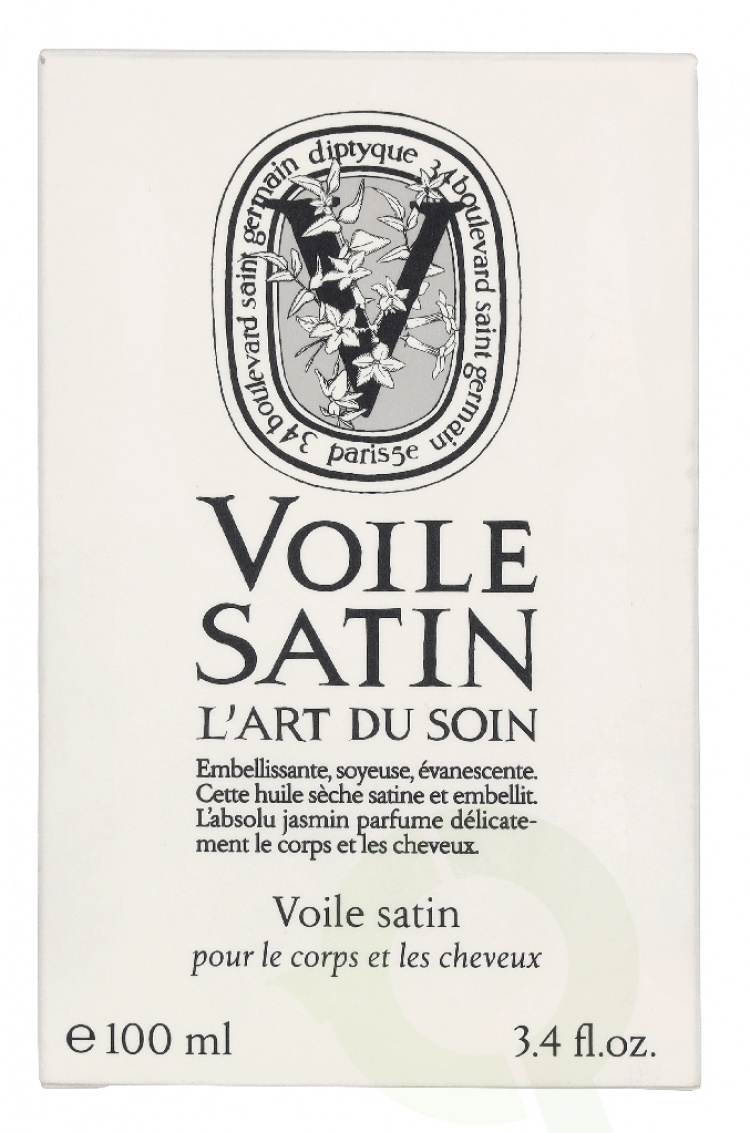 Diptyque 34 Satin Oil For Body and Hair 100 ml