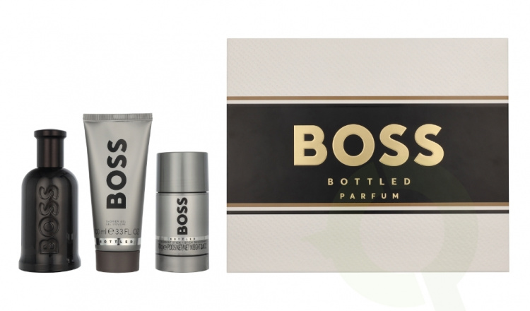 Hugo Boss Bottled Parfum Giftset 275 ml Edp Spray 100ml/Shower Gel 100ml/Deo Stick 75ml