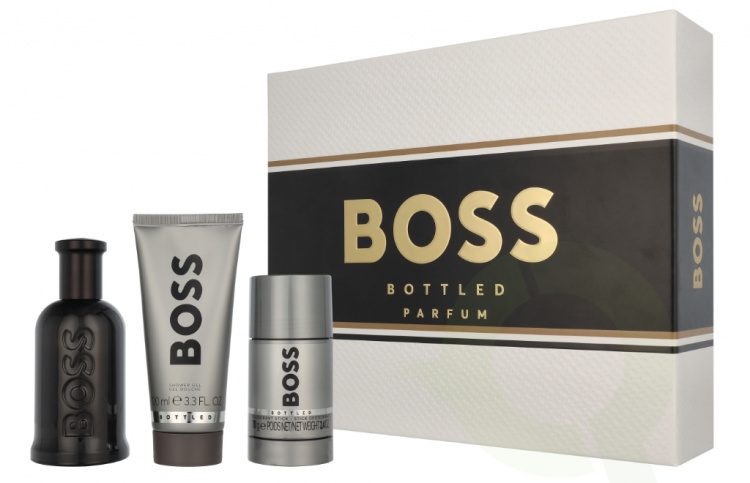 Hugo Boss Bottled Parfum Giftset 275 ml Edp Spray 100ml/Shower Gel 100ml/Deo Stick 75ml