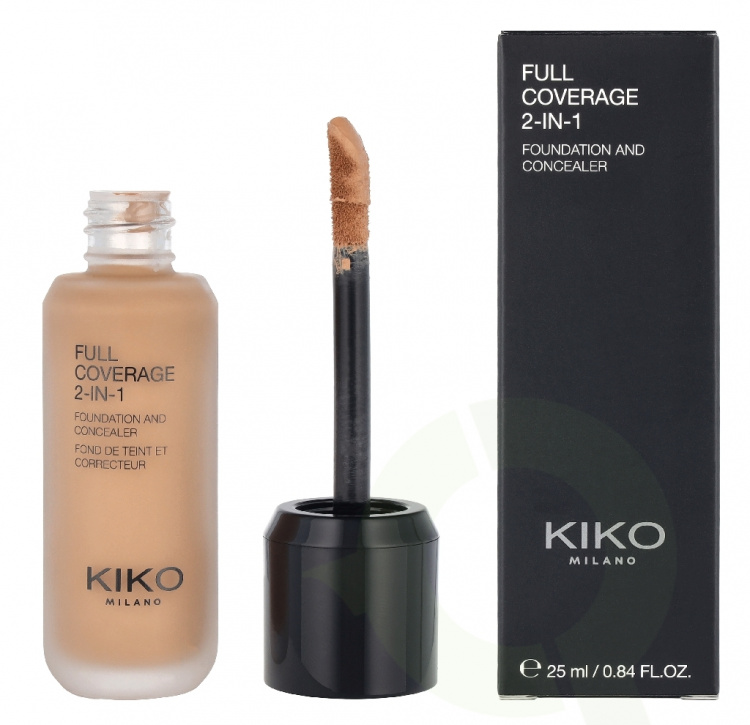 Kiko Milano Full Coverage 2 In 1 Foundation & Concealer 25 ml N65