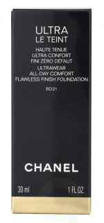 Chanel Ultra Le Teint Flawless Finish Fluid Foundation 30 ml BD21
