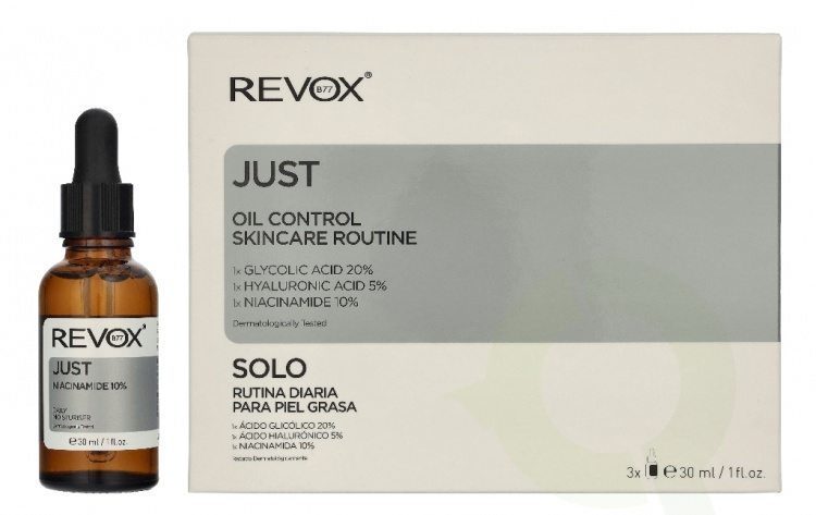 Revox B77 Just Oil Control Skincare Routine 90 ml