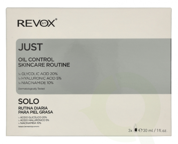 Revox B77 Just Oil Control Skincare Routine 90 ml