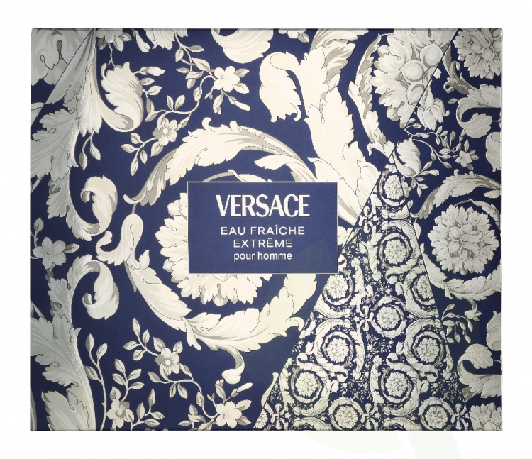 Versace Eau Fraiche Extreme Giftset 150 ml Edp Spray 50ml/Bath & Shower Gel 50ml/Aftershave Balm 50ml