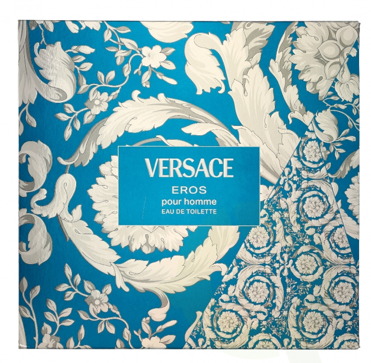 Versace Eros Pour Homme Giftset 80 ml Edt Spray 30ml/Bath & Shower Gel 50ml