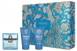 Versace Eau Fraiche Giftset 150 ml Edt Spray 50ml/Bath & Shower Gel 50ml/Aftershave Balm 50ml