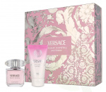 Versace Bright Crystal Giftset 80 ml Edt Spray 30ml/Luminous Body Lotion 50ml