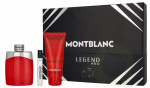 Mont Blanc Legend Red Giftset 207.5 ml Edp Spray 100ml/Edp Spray 7,5ml/All-Over Shower Gel 100ml