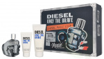 Diesel Only The Brave Mens Giftset 275 ml Edt Spray 125ml/Shower Gel 100ml/Shower Gel 50ml