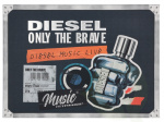 Diesel Only The Brave Mens Giftset 275 ml Edt Spray 125ml/Shower Gel 100ml/Shower Gel 50ml