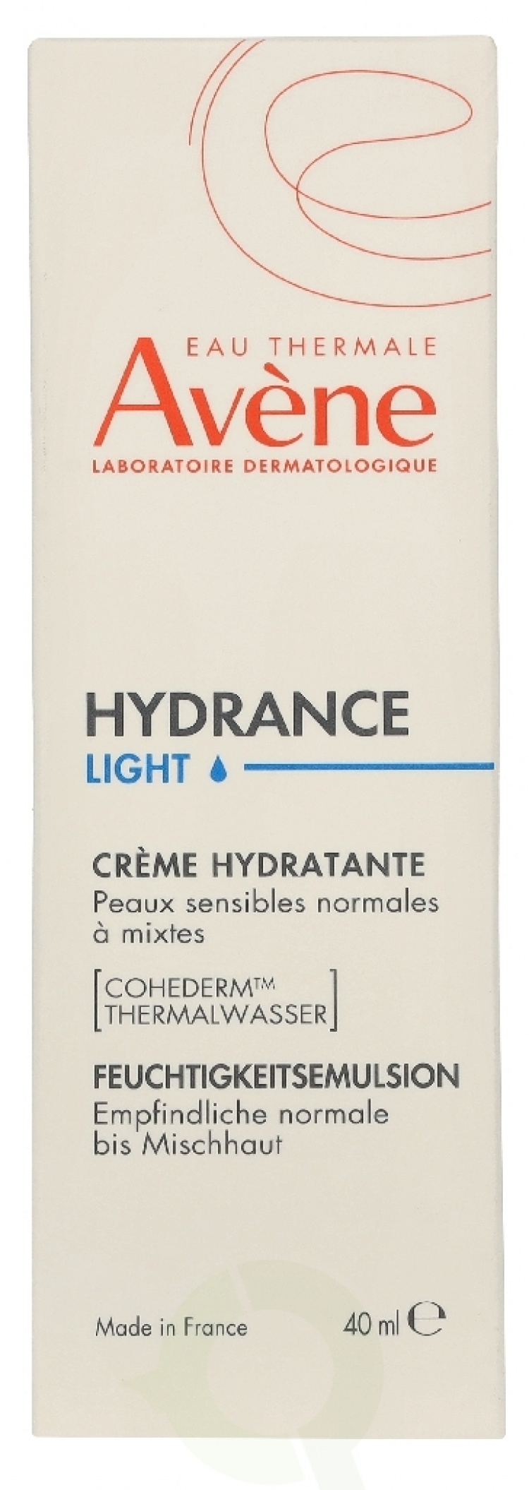 Avene Hydrance Light Moisturizing Emulsion 40 ml