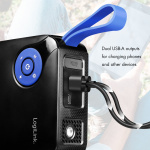 LogiLink Portabel 4-i-1 Starthjälp med Luftkompressor