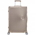American Tourister Resväska Soundbox Aluminium 77 Large Bronze
