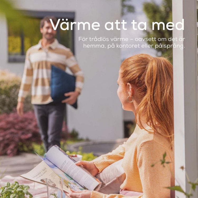 Beurer Värmekudde HK 77 Sladdlös komfort Obsidian-Blue