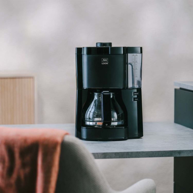 Melitta Kaffebryggare LOOK 1,25l AromaSelector® Svart