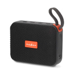 Nedis Bluetooth® højttaler | 360 min | Håndholdt design | 10 W | Mono | Hjem / Portable / Udendørs | Orange / Sort