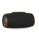 Nedis Bluetooth® højttaler | 360 min | Håndholdt design | 60 W | Stereo | Hjem / Portable / Udendørs | Kan parres | Orange / Sort