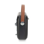 Nedis FM-radio | Bærbart design | Bluetooth® / FM | Accu drevet / USB Drevet | Analog | 10 W | Bluetooth® | Sort