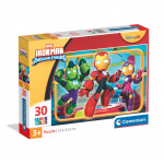 Clementoni Puslespil 30 Pcs Iron-Man and His Awesome Friends