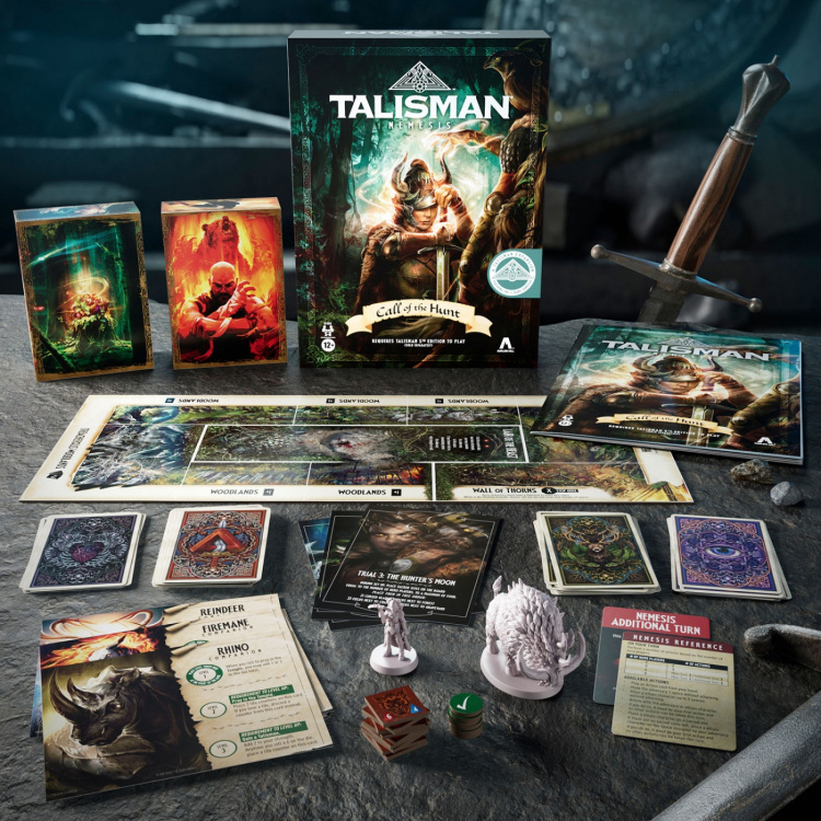 AVALON HILL Brætspil - Talisman Nemesis: Call of the Hunt - Expansion (EN)