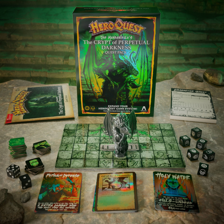AVALON HILL Brætspil - HeroQuest: Crypt of Perpetual Darkness - Expansion (EN)