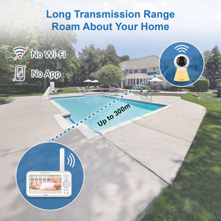 VTech Babyalarm - Video VM5254