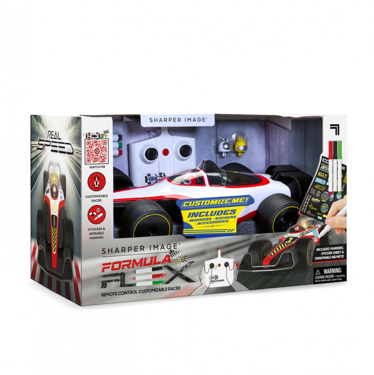 Sharper Image Leksaksbil Toy RC Formula Flex Racer Doodle