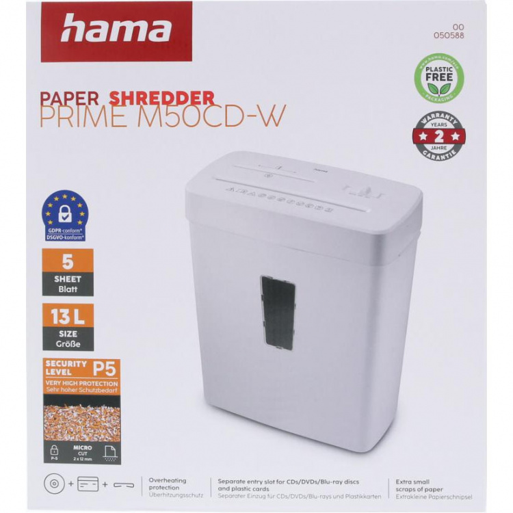 Hama Makulator Prime M50CD-W Hvid