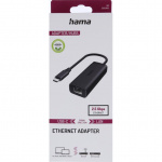 Hama Netværksadapter USB-C 3.0 RJ45/LAN