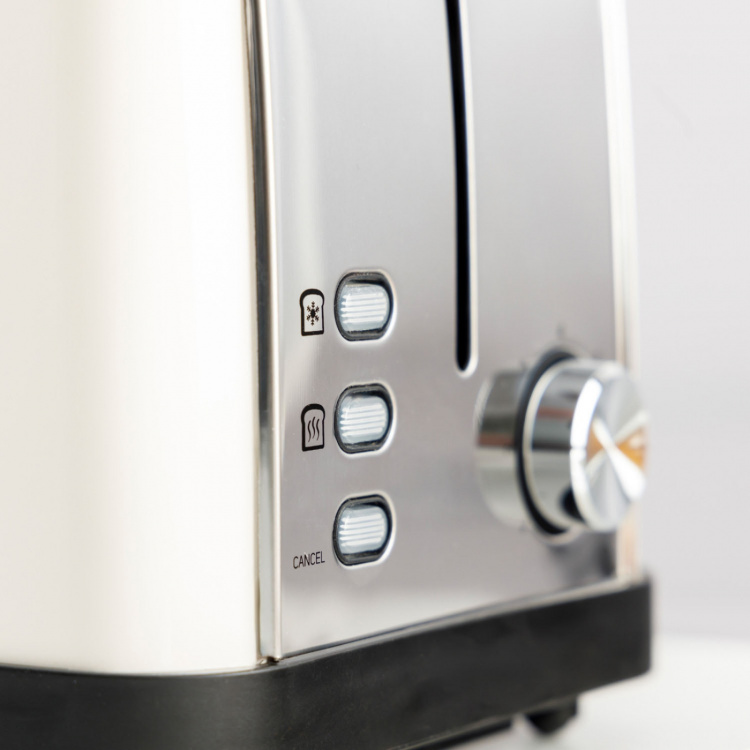 Taurus Brödrost Vintage Cream Långt Fack