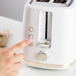 Taurus Brödrost Fusion Crunch Långt Spår Vit