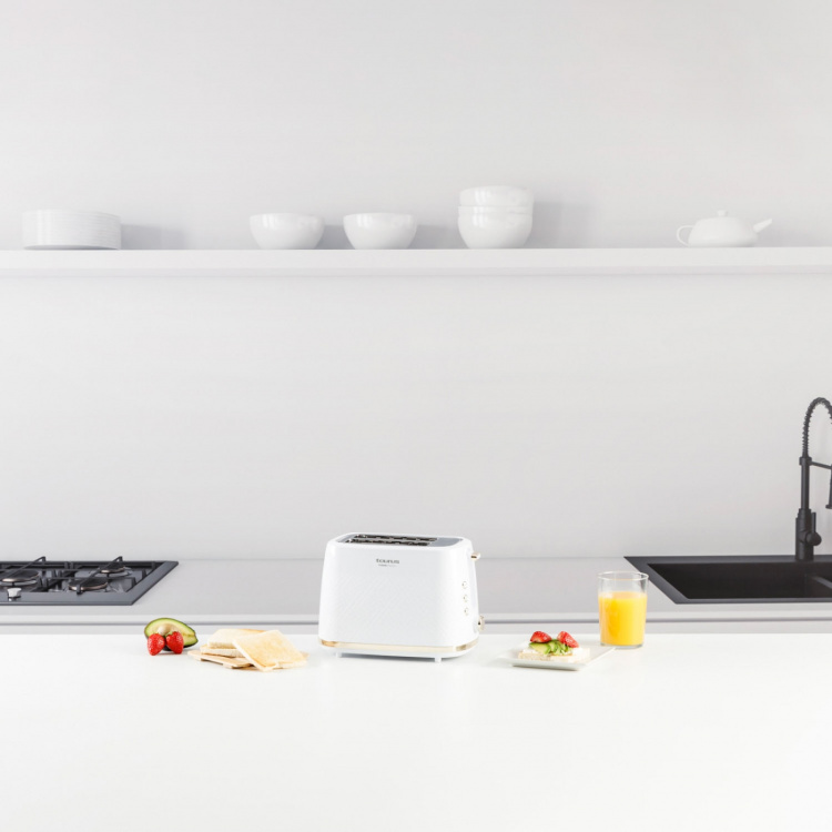 Taurus Brödrost Fusion Crunch Långt Spår Vit