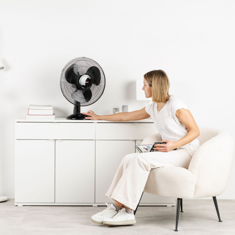 Taurus Bordventilator Greco 16 Sort Ø40