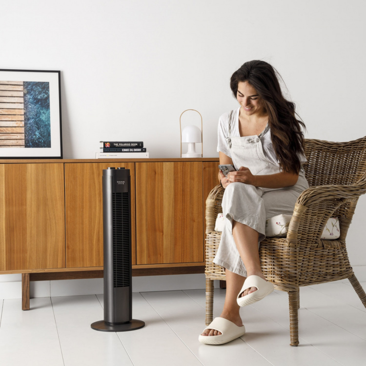 Taurus Tårnventilator New Babel - Sort 76 cm