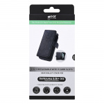 Gear Wallet 2in1 3 Kort Sort - Samsung Galaxy S26+