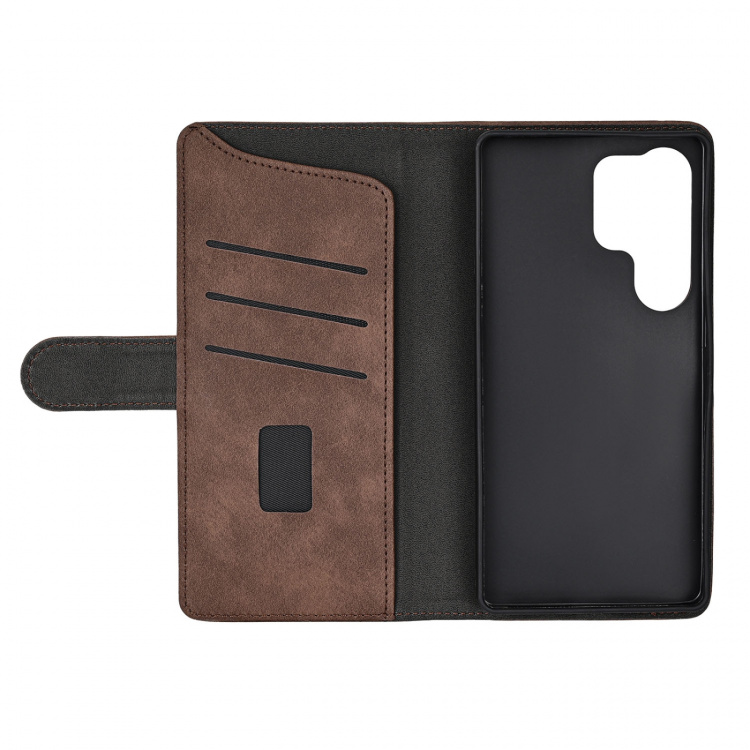 Gear Wallet 3 Kort Brun - Samsung Galaxy S26 Ultra