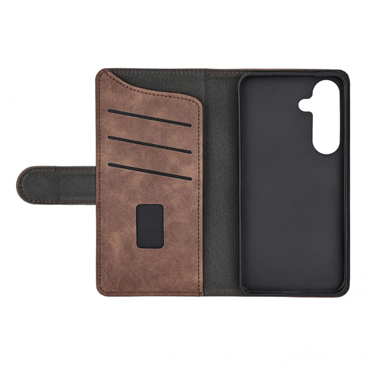Gear Wallet 3 Kort Brun - Samsung Galaxy S26