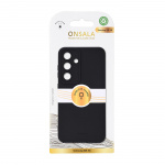 Onsala Cover med Silikone Feel Black - Samsung Galaxy S26