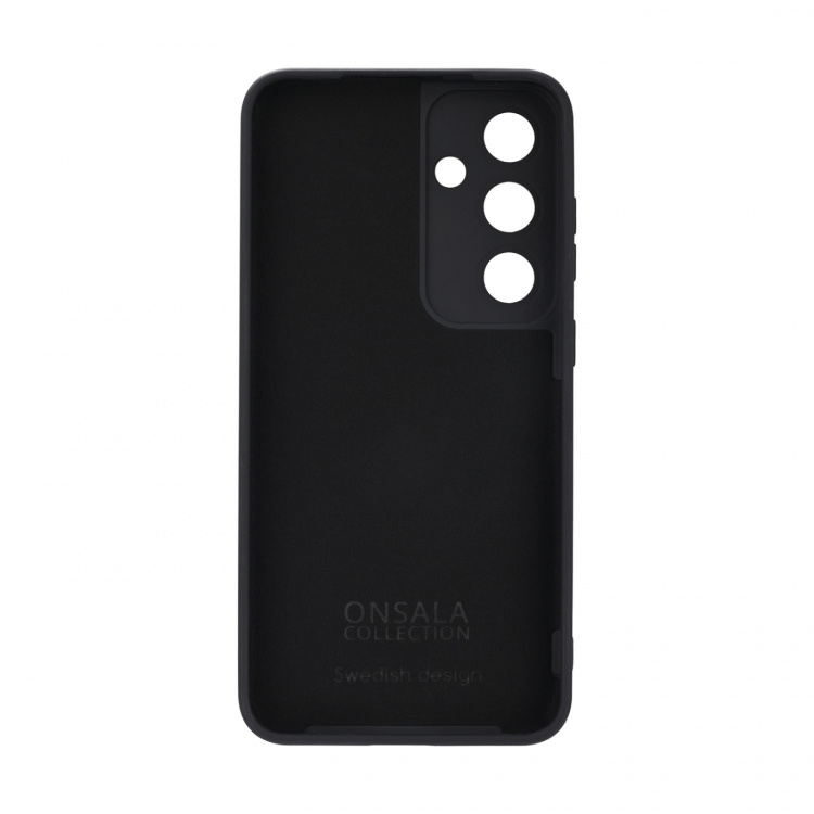 Onsala Cover med Silikone Feel Black - Samsung Galaxy S26+