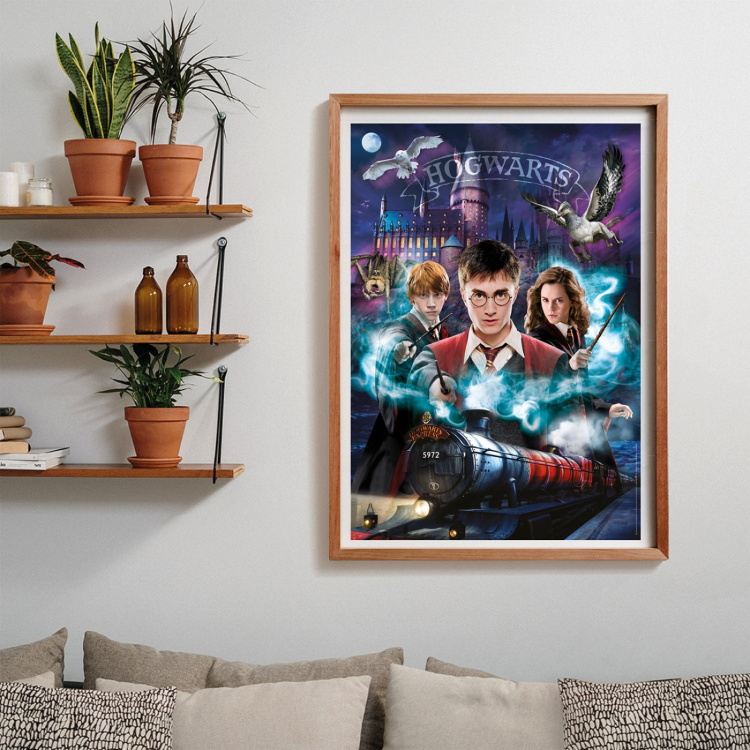 Clementoni Puslespil 1000 - High Quality Collection - Harry Potter - Hogwarts