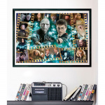 Clementoni Puslespil 1000 - High Quality Collection - Harry Potter - #2 Filmstrimler