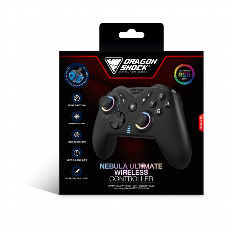 DragonShock Controller Nebula Ultimate NSW - PS3/PC/Android Sort