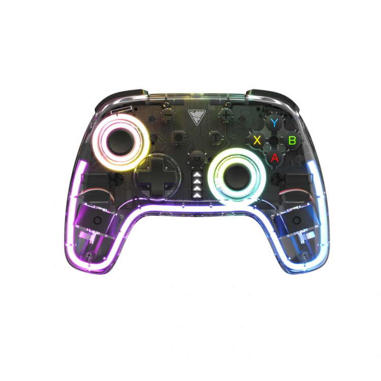 DragonShock Controller Orion Glow RGB PC Transparent