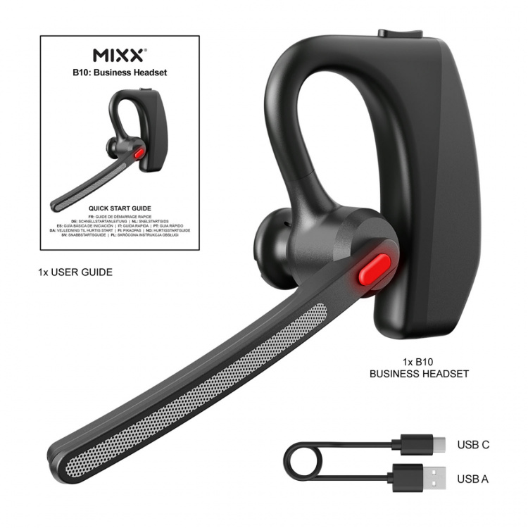 MIXX Headset Mono B10